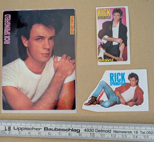 Rick springfield sticker aus - rick, 3