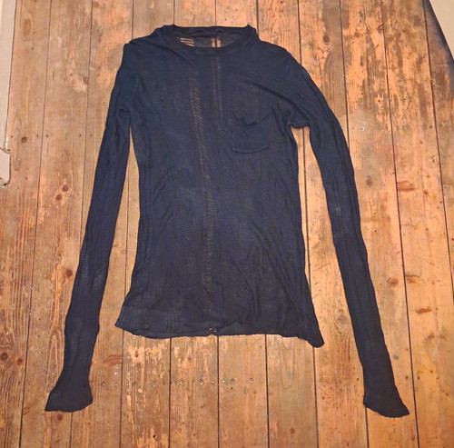 Dünner vintage strickshirt - vintage,