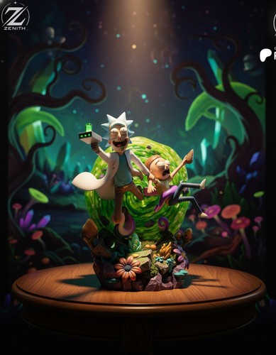 Rick morty 3d - rick, –