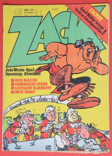 Zack heft comic - heft, nr.