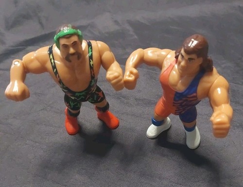 Vintage wwf hasbro - figuren, –
