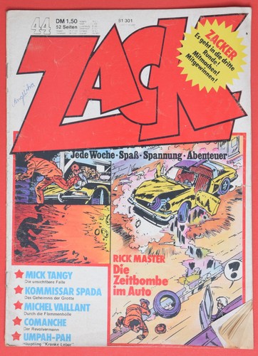 Zack heft comic - 44, magazin